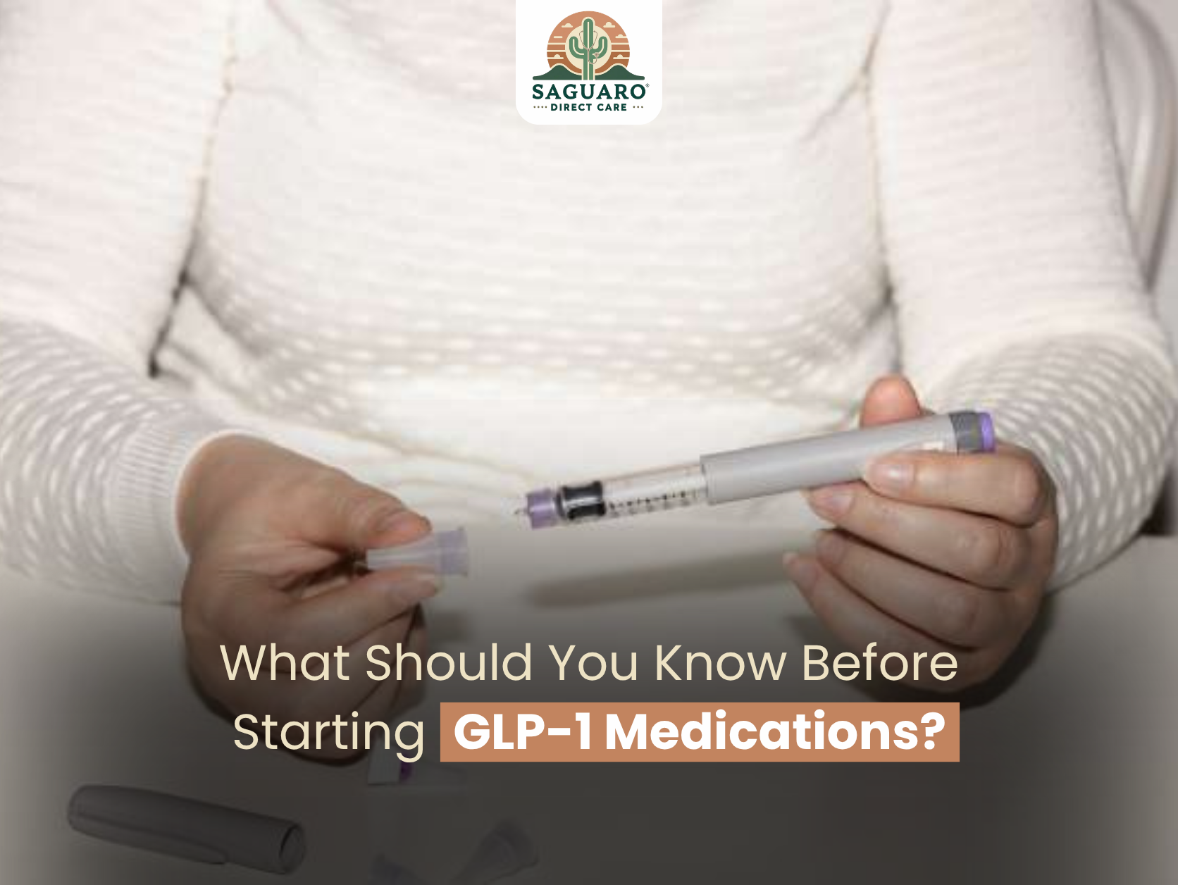 Person Holding Medication Pen for Hormone Replacement Therapy